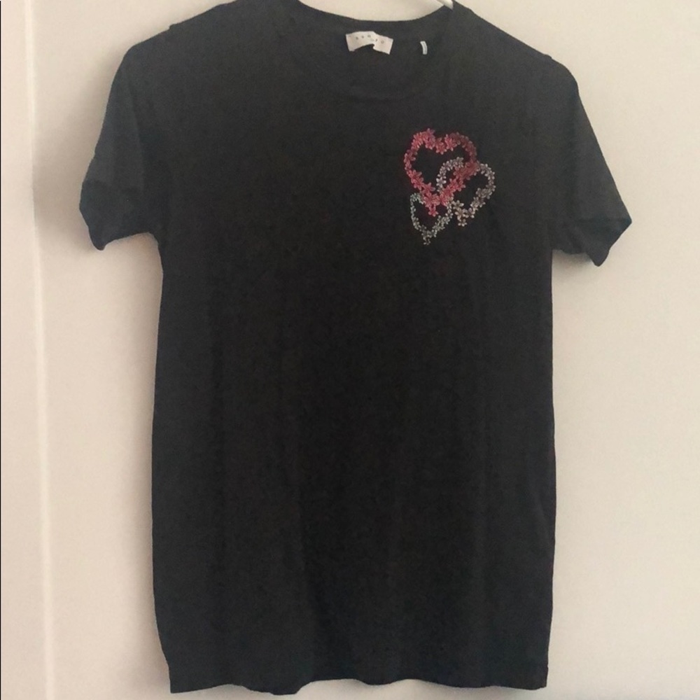 Sandro Tee with Heart logo